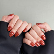 MIBLAB Espresso Faux Ongles R¨¦utilisables Port¨¦s Style ¨¦l¨¦gant Gen¨¨ve