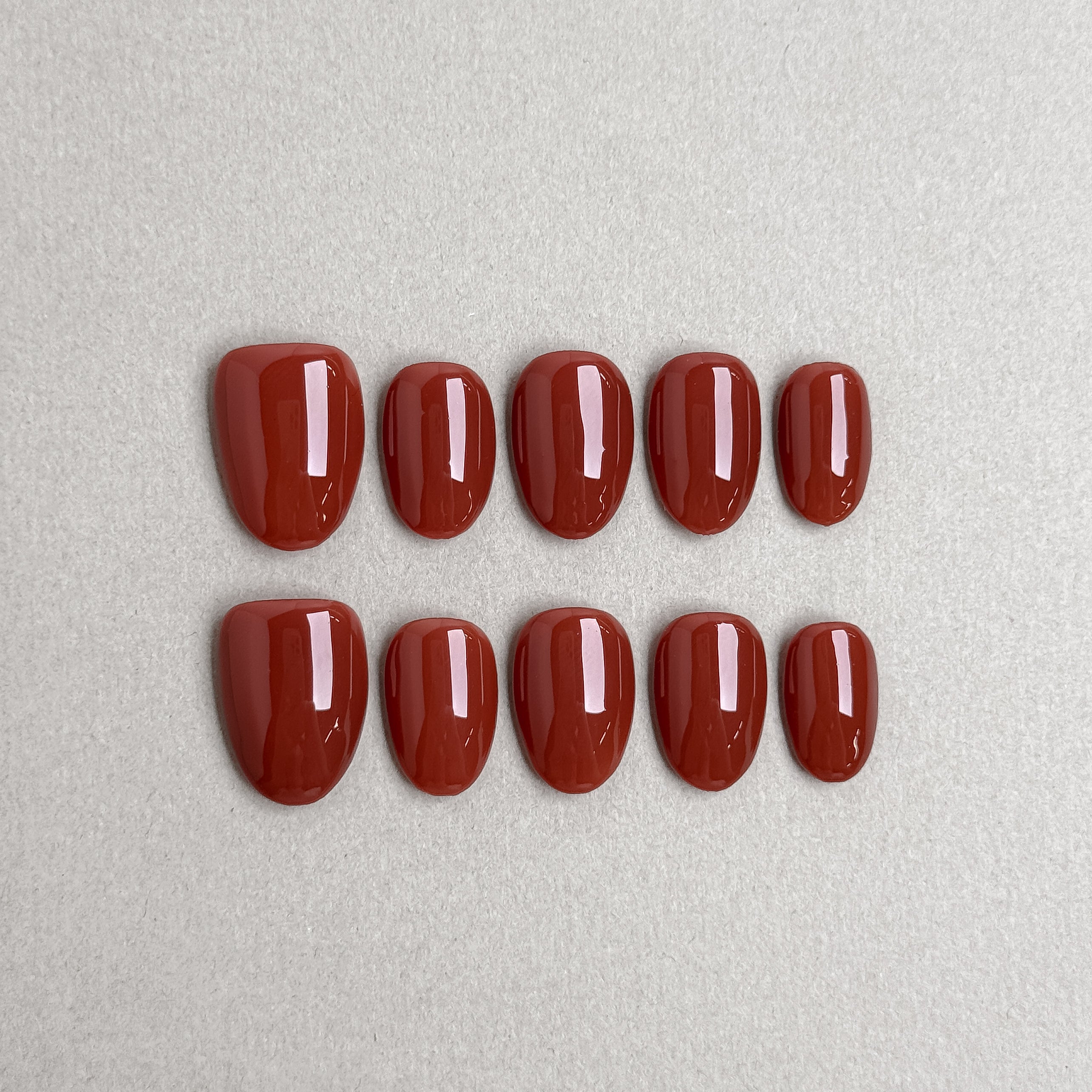 MIBLAB Espresso Press-On Nails Faux Ongles R¨¦utilisables Premium Gen¨¨ve